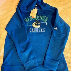 Adidas Blue Vancouver Canucks Hoodie